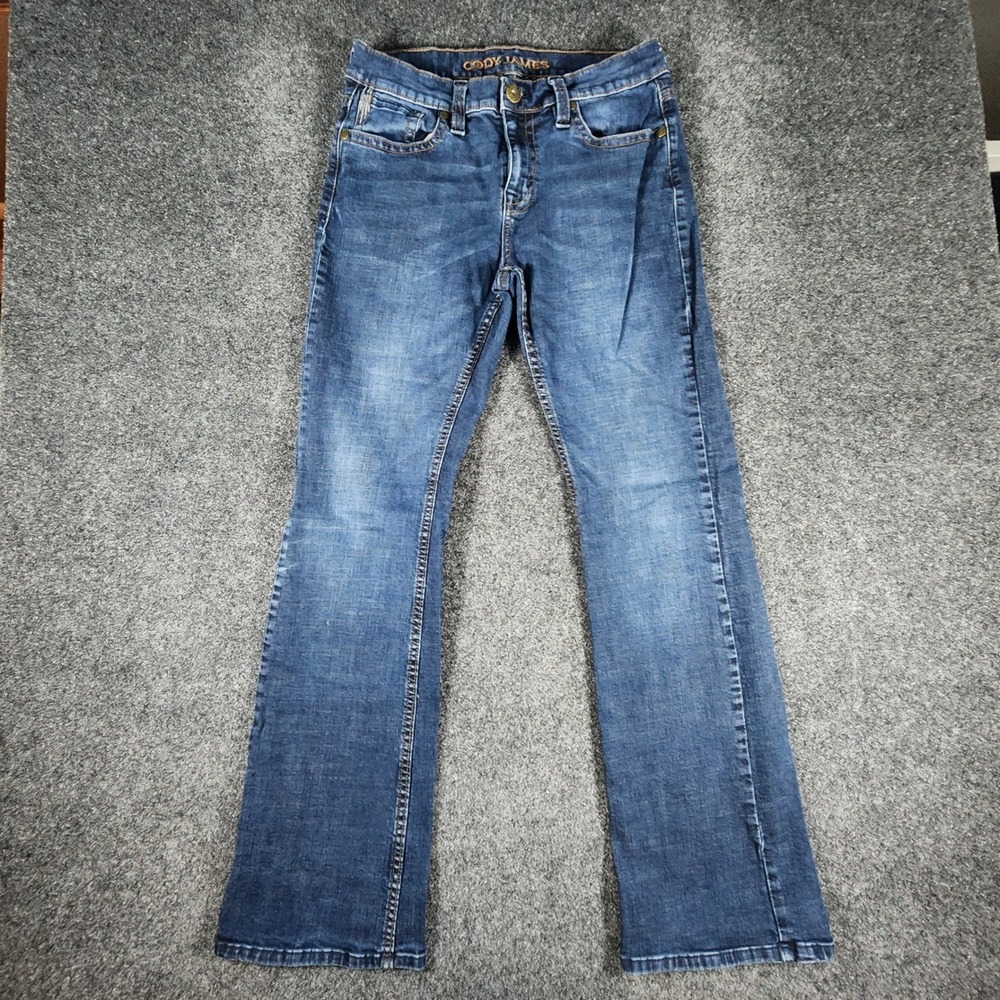 Cody James Bootcut Jeans Mens 30x32 Blue Medium Wash Stretch Denim Western EUC